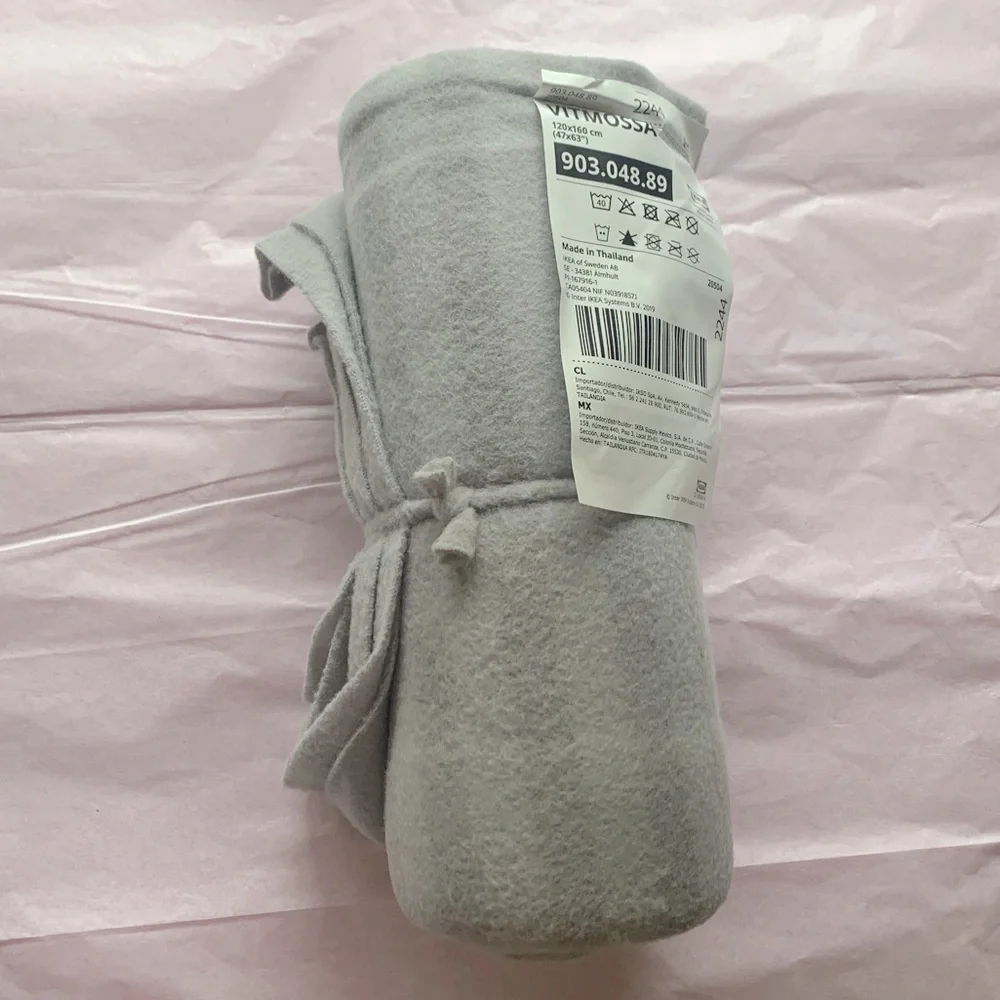 Gray Throw Blanket